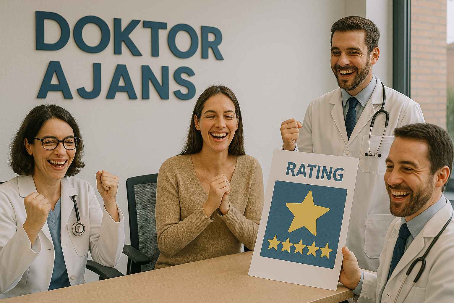 doktor ajans 5 yıldız alıyor müşterilerinden herkes mutlu 
