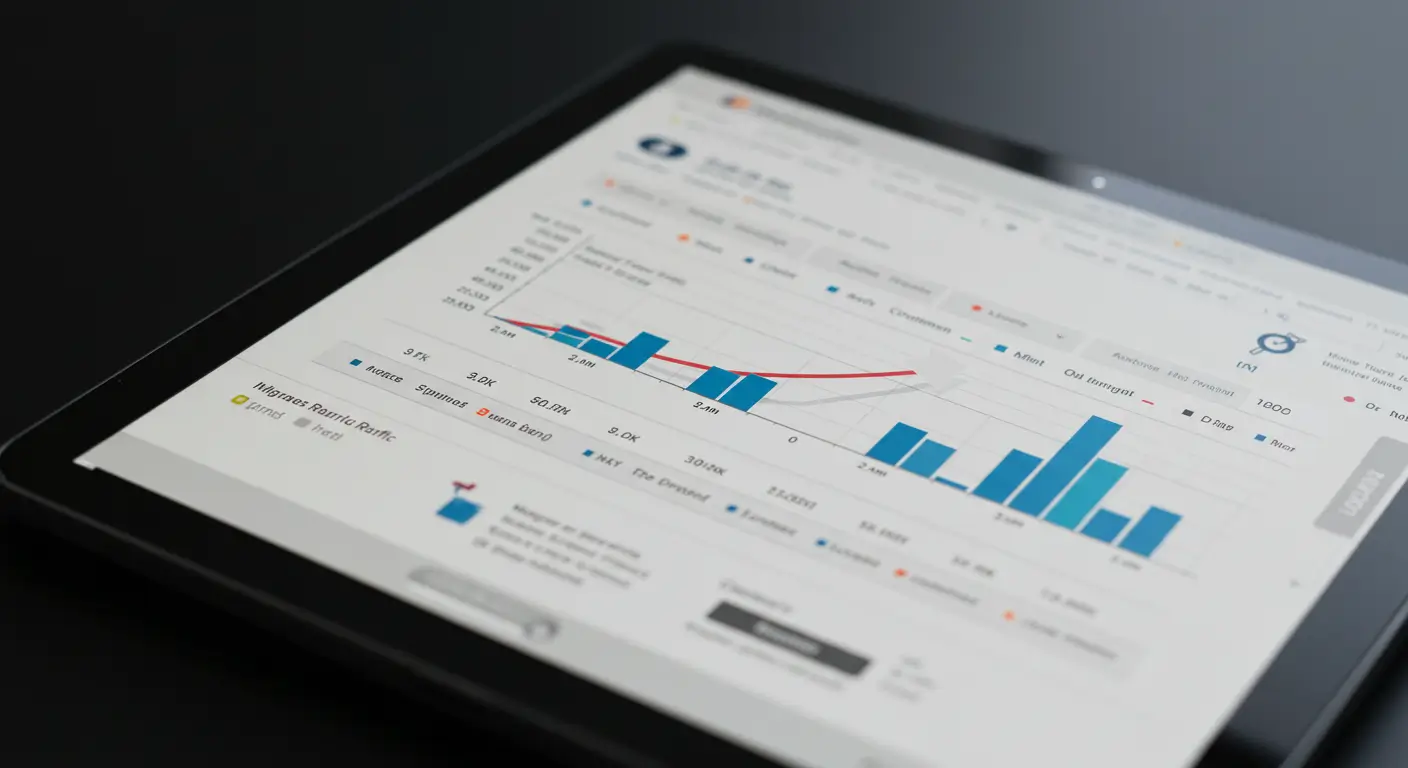 Yoast eklentisi sonrası grafik artışını gösteren gösrel.