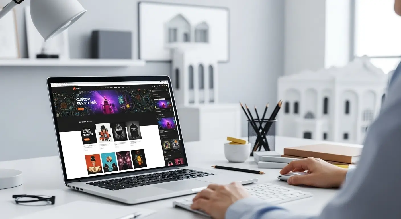 Ankara’daki özel sektörlere hitap eden özgün grafik ve web tasarım çözümlerini temsil eden yaratıcı çalışma.