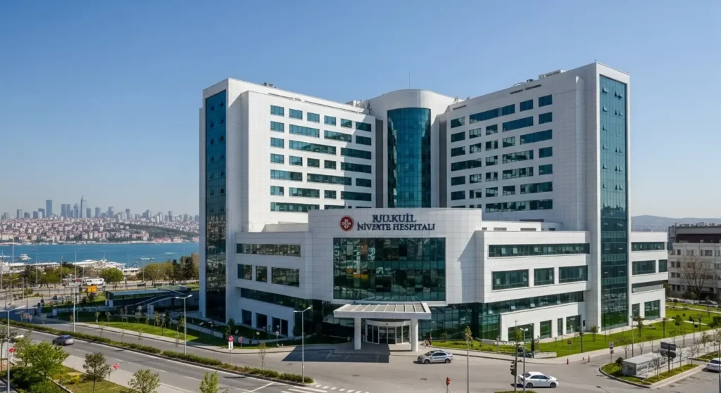 İstanbul'da suda doğum hizmeti veren özel hastane binası